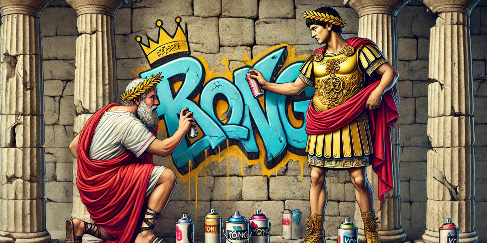 Aristotle and Julius Cesar  KÖNG